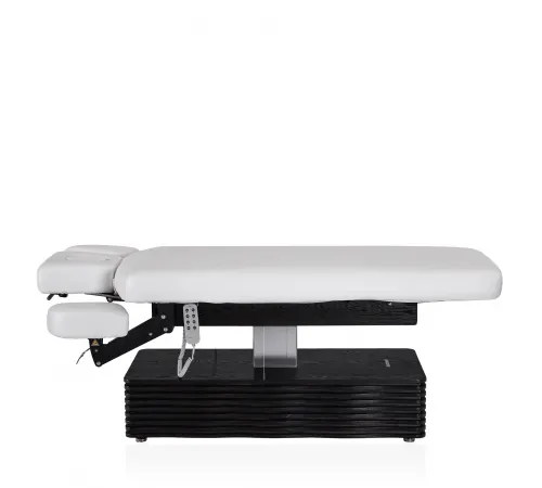 Электрический стационарный массажный стол NESS-C Salon-Walnut с электроприводом