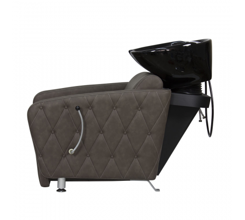 Парикмахерская мойка МД-123 с регулировкой ножной части, прострочкой и утяжкой