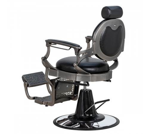 Кресло мужское барбер Ричард каркас Space Grey
