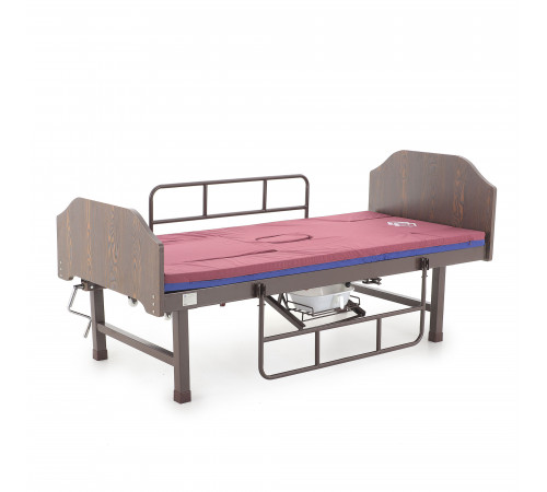 Кровать механическая с туалетным устройством и функцией «кардиокресло» Е-49 (MM-2120Н-10)