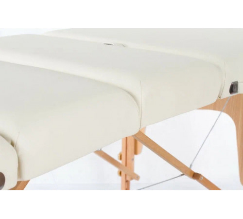 Массажный складной стол Premium 4 крем