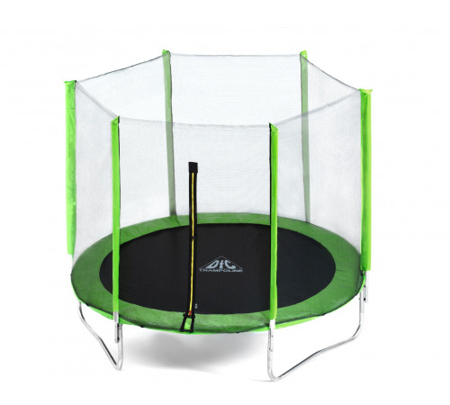 Батут DFC Trampoline Fitness с сеткой 12ft