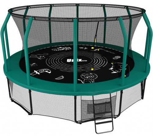 Батут UNIX Line SUPREME GAME 14 ft