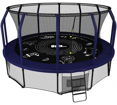 Батут UNIX Line SUPREME GAME 14 ft