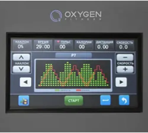Беговая дорожка OXYGEN TESLA TFT HRC