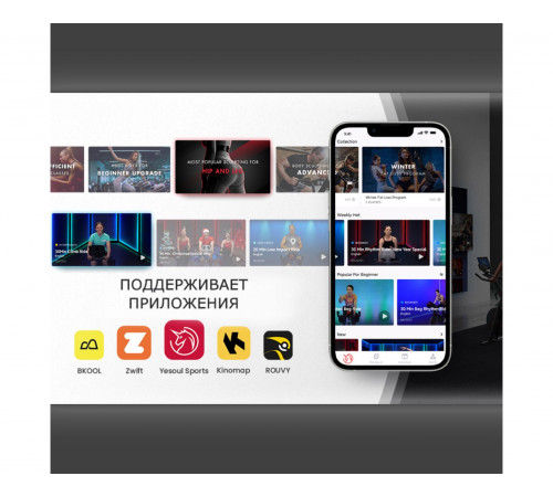 Велотренажер Yesoul Smart M1 BLACK