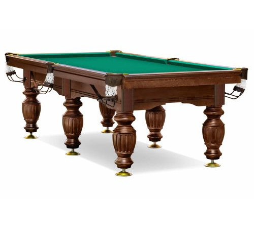 Стол / пирамида "Свирь" (9 футов, 6 ног, 25мм камень) борта ясень