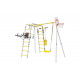 Детский спортивный комплекс для дачи ROMANA Fitness (Фитнес, желтый/серый)