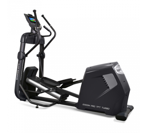 Эллиптический эргометр с автонаклоном коммерческий BRONZE GYM E1000M PRO TFT TURBO