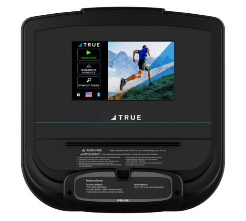 Латеральный тренажер TRUE XL1000 Traverse c консолью Envision9