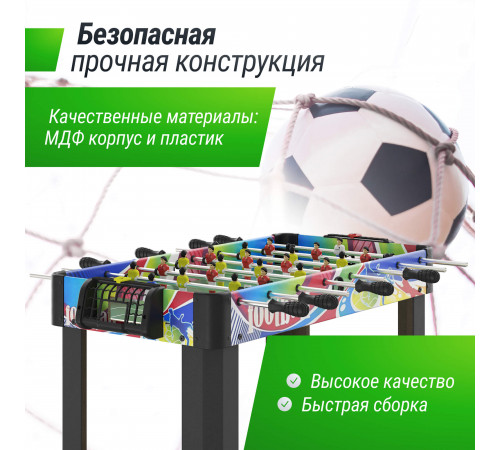 Игровой стол UNIX Line Мини Футбол - Кикер (101х42 cм)