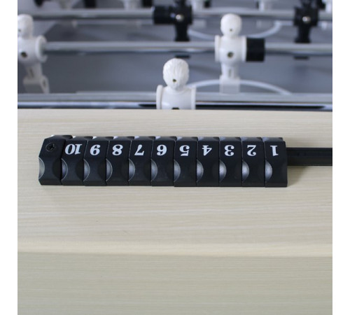 Игровой стол - футбол "Prime" бело-серый