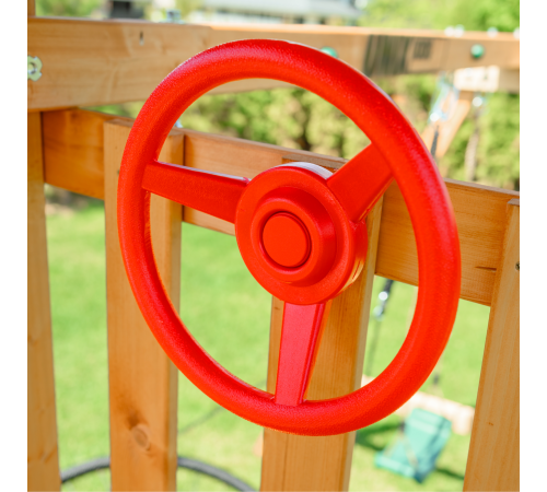 Детский игровой комплекс UNIX Kids (6 in 1) Dark Green