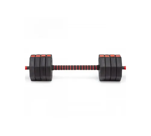 Гантели гексагональные разборные с грифом, 50 кг. (2 шт. х 25 кг.) VictoryFit VF-DН500