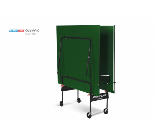 Теннисный стол Olympic green с сеткой 