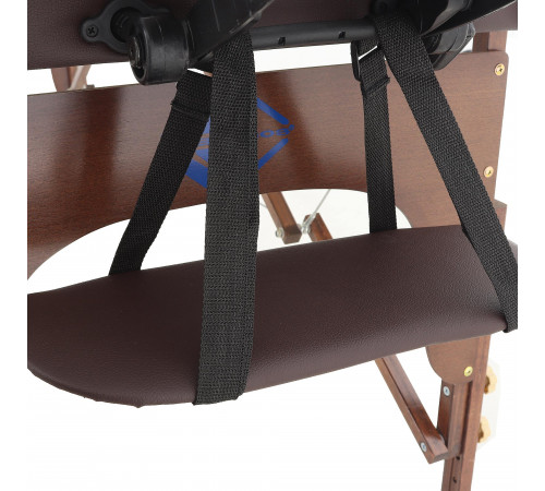 Массажный стол складной деревянный  JF-AY01 3-х секционный (темная рама)