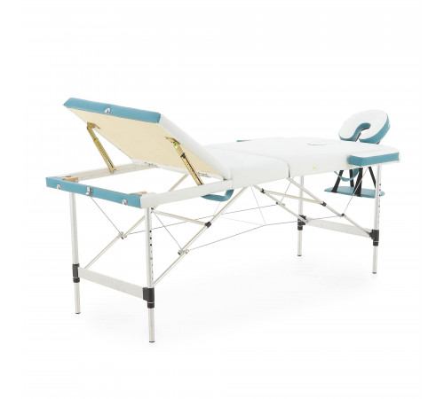 Массажный стол складной алюминиевый JFAL01A 3-х секционный