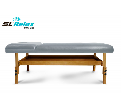 Массажный стол Relax Comfort серая кожа (№6)