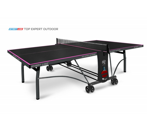 Теннисный стол Top Expert 6 Всепогодный Black