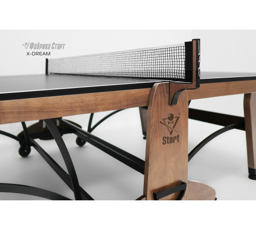 Стол теннисный X-dream ФС (Дуб натуральный(natur-wood), ЛДСП Графит)