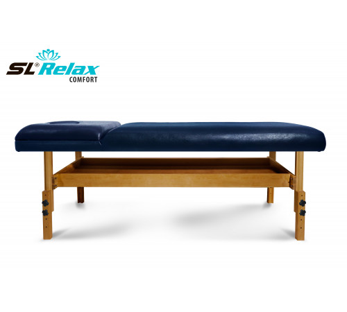 Массажный стол Relax Comfort синяя кожа (№4)