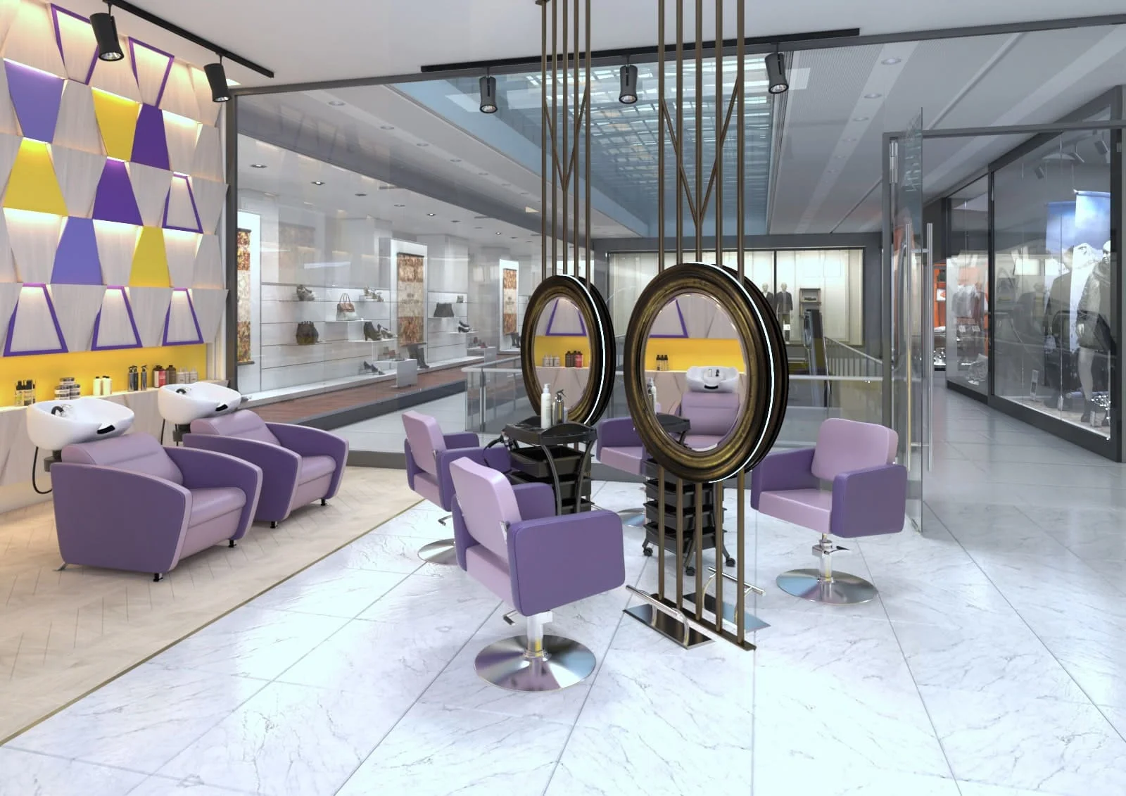 Парикмахерское кресло Одри